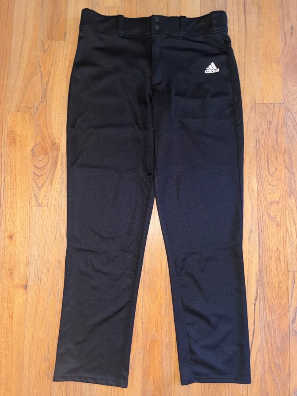adidas Men’s Black Baseball Pants Large